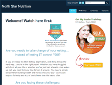 Tablet Screenshot of northstarnutrition.net